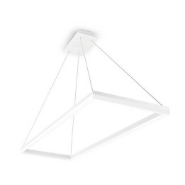 Lampara COLGANTE CIRC 384 x LED REFOND 34W  BLANCO MATE Leds C4