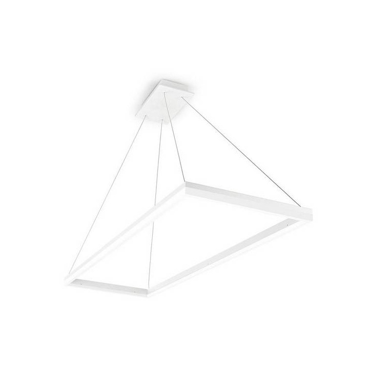 Lampara COLGANTE CIRC 384 x LED REFOND 34W  BLANCO MATE Leds C4
