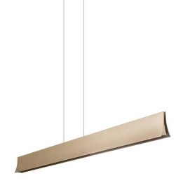 Lampara COLGANTE BRAVO 144 x LED SAMSUNG 39.3W  ORO PINTAD Leds C4