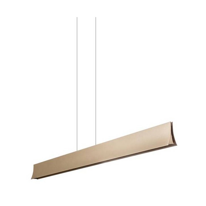 Lampara COLGANTE BRAVO 144 x LED SAMSUNG 39.3W  ORO PINTAD Leds C4
