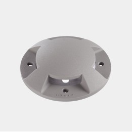 Lámpara Empotrable de suelo IP66-IP67 Xena LED 5.7 Blanco cálido - 2700K ON-OFF Gris 65lm Leds C4 55-E102-34-CK