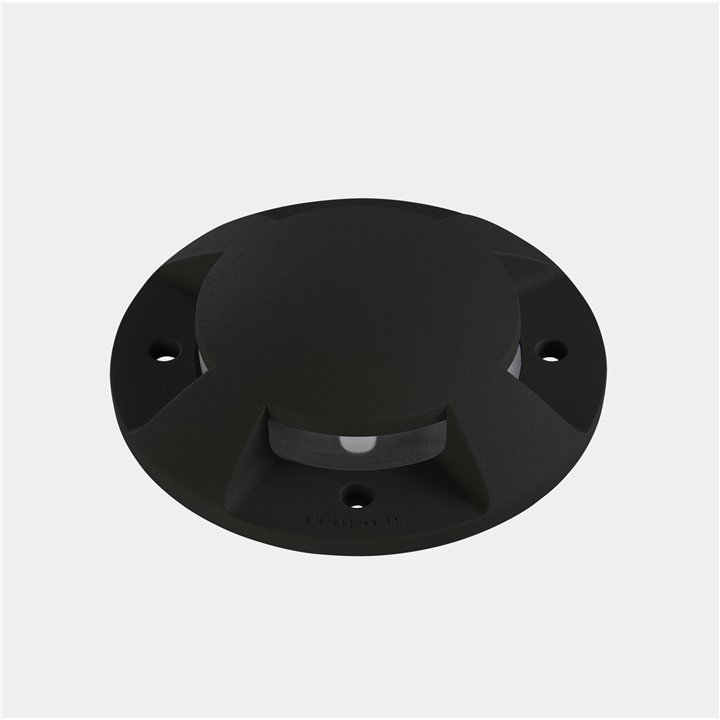 Lámpara Empotrable de suelo IP66-IP67 Xena LED 5.7 Blanco cálido - 2700K ON-OFF Negro 65lm Leds C4 55-E102-60-CK