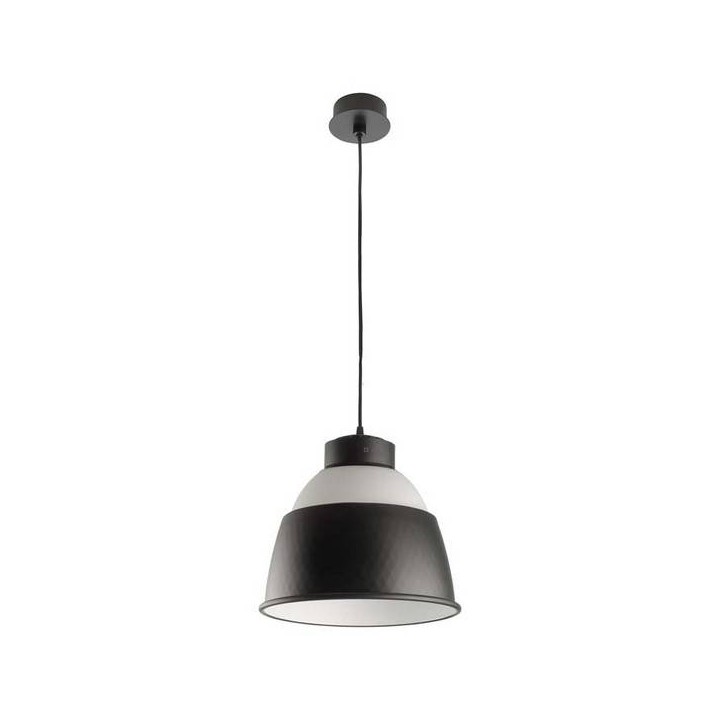 Lampara COLGANTE PEK 1 x E27  MAX.100W  NEGRO Leds C4