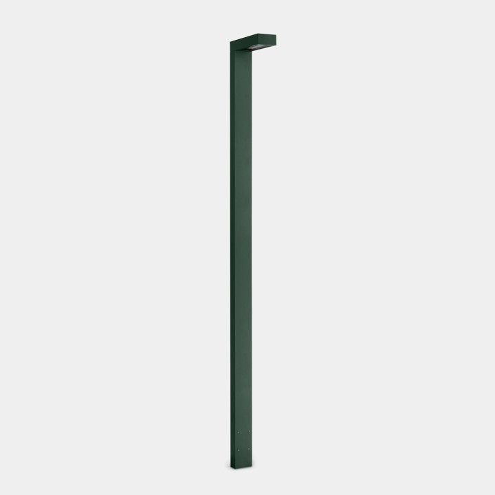 Farola IP66 Ele 1 Head LED 26 2200K DALI-2 Verde abeto 2456lm Leds C4 55-E105-E3-CW