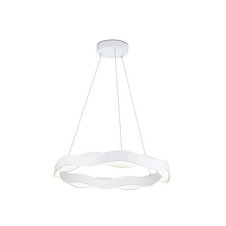 Lampara COLGANTE HELLO 288 x LED REFOND 24,3W  BLANCO MATE Leds C4
