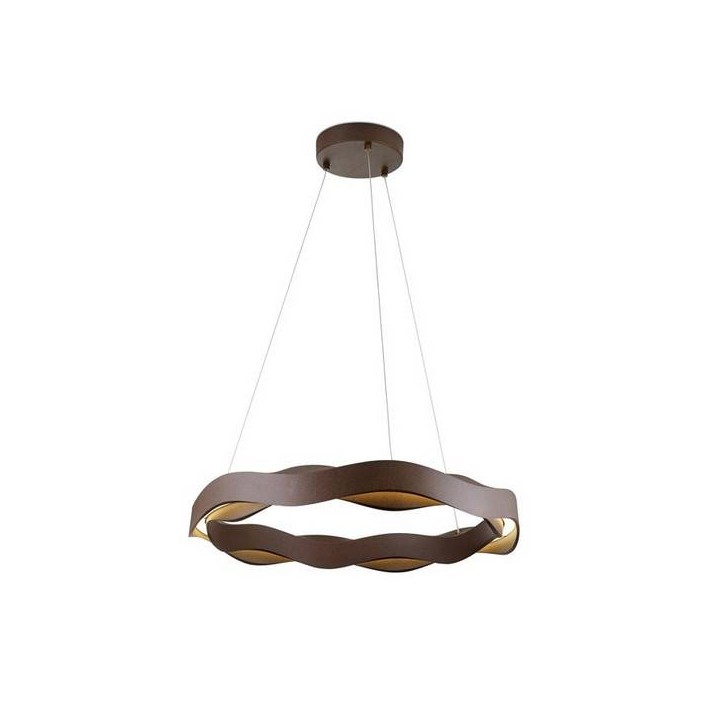 Lampara COLGANTE HELLO 288 x LED REFOND 24,3W  OXIDO PINTA Leds C4
