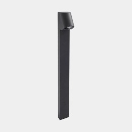 Baliza IP66 Eko Inclined GU10 8 Gris urbano Leds C4 55-E111-Z5-37