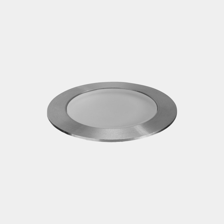 Lámpara Empotrable de suelo IP66-IP67 Rim ø46mm LED 1 2700K Acero inoxidable AISI 316 17lm Leds C4 55-E151-CA-CK