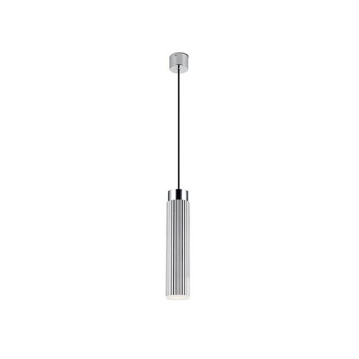 Lampara COLGANTE RIGATTO 1 x LED CREE 7,2W  CROMO Leds C4