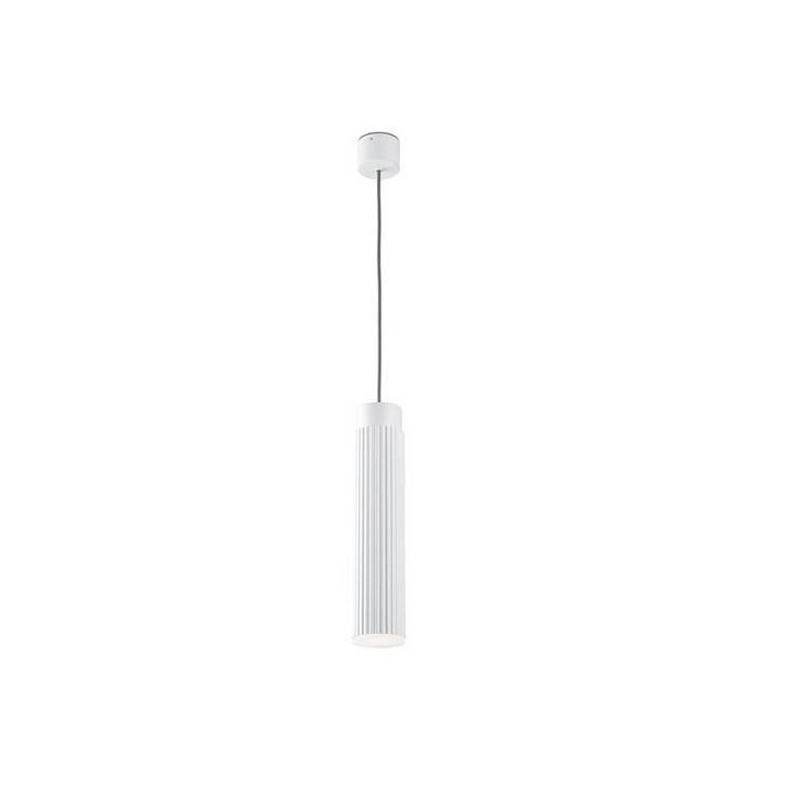 Lampara COLGANTE RIGATTO 1 x LED CREE 7,2W  BLANCO MATE Leds C4