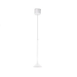 Lampara COLGANTE ALIVE 1 x LED CREE 7W  BLANCO MATE Leds C4