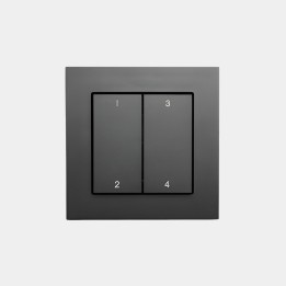 Solución de control Black Enocean keypad 1 or 2 buttons Casambi Leds C4 71-B673-00-00