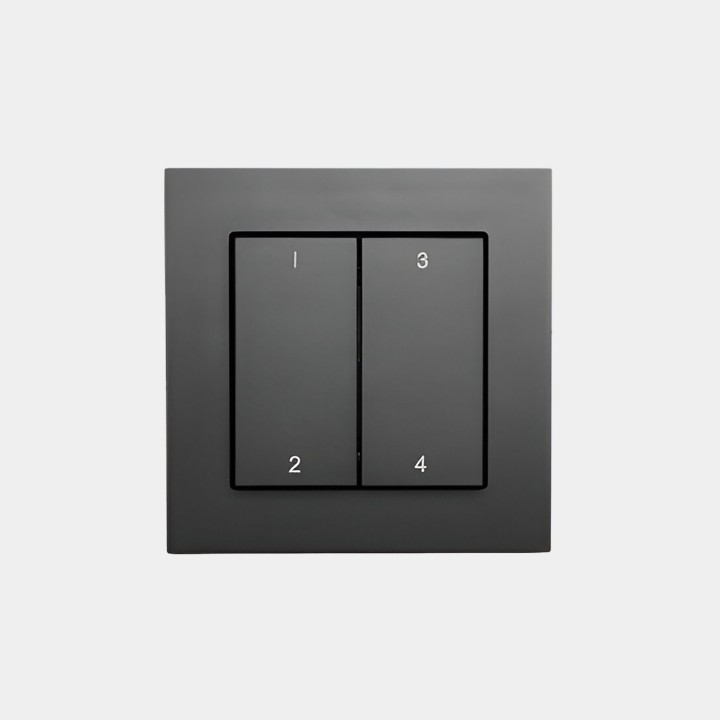 Solución de control Black Enocean keypad 1 or 2 buttons Casambi Leds C4 71-B673-00-00