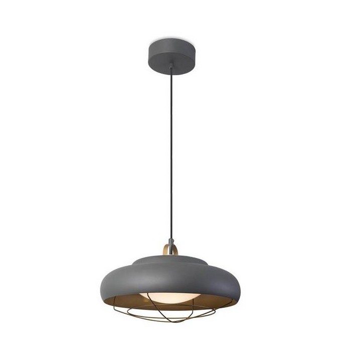 Lampara COLGANTE SUGAR 1 x LED CREE 26,6W  GRIS URBANO Leds C4