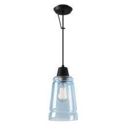Lampara COLGANTE COLOR 1 x E27 MAX.60W  NEGRO MATE Leds C4