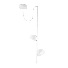 Lampara COLGANTE TALK 2 x LED CREE 13W  BLANCO MATE Leds C4