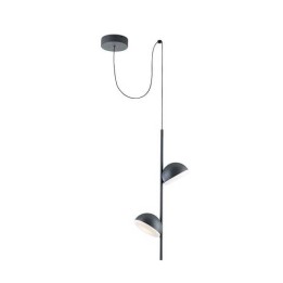 Lampara COLGANTE TALK 2 x LED CREE 13W  GRIS URBANO Leds C4