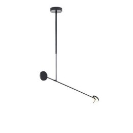 Lampara COLGANTE INVISIBLE 48 x LED EVERLIGHT 9W  NEGRO MA Leds C4