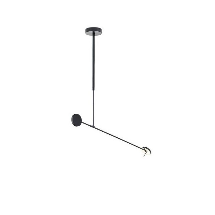 Lampara COLGANTE INVISIBLE 48 x LED EVERLIGHT 9W  NEGRO MA Leds C4