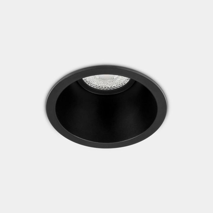 Downlight Lite Deep Fix Ø88 13.9 Blanco cálido - 3000K CRI 90 33º DALI-2/PUSH Negro IP54 947lm Leds C4 90-A178-60-DS