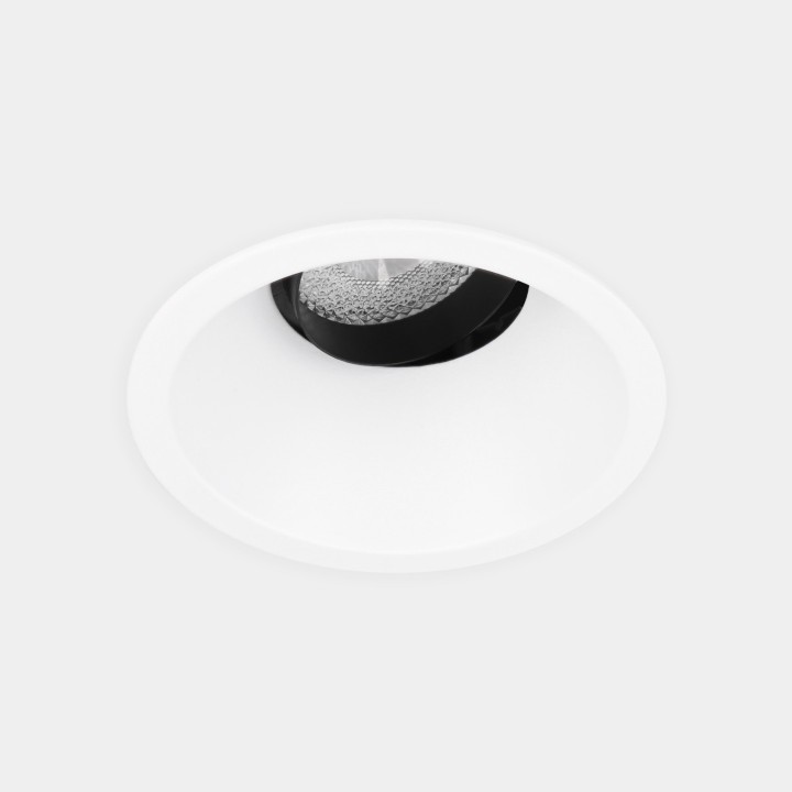 Downlight Lite Deep Adjustable Ø88 8.5 Blanco cálido - 2700K CRI 90 33º ON-OFF Blanco IP54 635lm Leds C4 90-A189-14-00