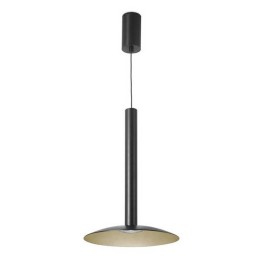 Lampara COLGANTE STYLUS 1 x LED SHARP 7.5W  NEGRO ORO PINT Leds C4