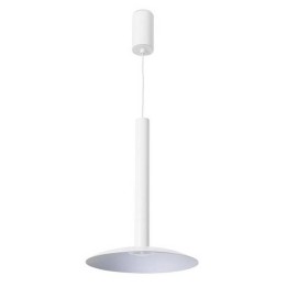 Lampara COLGANTE STYLUS 1 x LED SHARP 7.5W  BLANCO MATE GR Leds C4