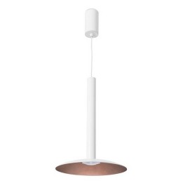 Lampara COLGANTE STYLUS 1 x LED SHARP 7.5W  BLANCO MATE BR Leds C4