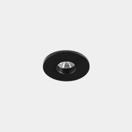 Downlight Play IP65 Mini Round Fixed 3.5 Blanco cálido - 3000K CRI 80 7.9º ON-OFF Negro IP54 108lm Leds C4 AG37-P2W8S1OS60