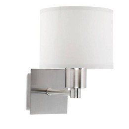 Lampara APLIQUE LYON 1 x E27 MAX 60W  NIQUEL SATINADO Leds C4