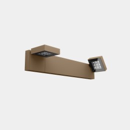 Aplique IP66 Modis Optics Double 800mm LED 40.2 Blanco extra cálido - 2200K ON-OFF Or 1864lm Leds C4 AS13-37P8S3OUDL