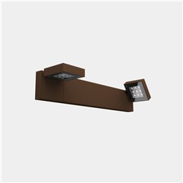 Aplique IP66 Modis Optics Double 800mm LED 40.2 Blanco extra cálido - 2200K ON-OFF Marrón 1864lm Leds C4 AS13-37P8S3OUJ6