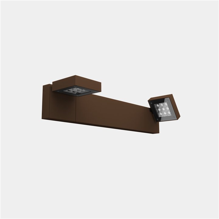 Aplique IP66 Modis Optics Double 800mm LED 40.2 Blanco extra cálido - 2200K ON-OFF Marrón 1864lm Leds C4 AS13-37P8S3OUJ6