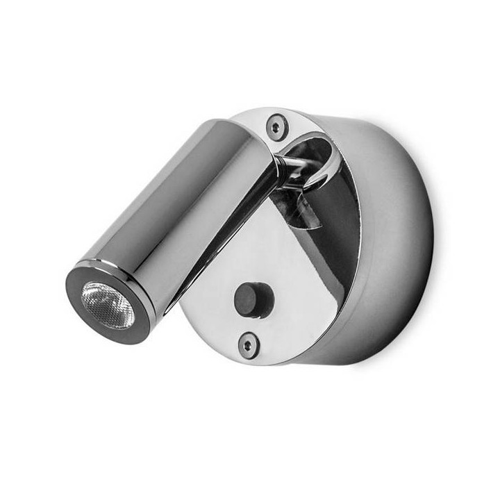 Lampara APLIQUE IVY 1 x LED CREE 1W  CROMO Leds C4