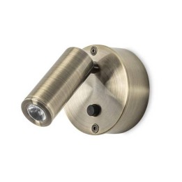 Lampara APLIQUE IVY 1 x LED CREE 1W  PATINÉ Leds C4