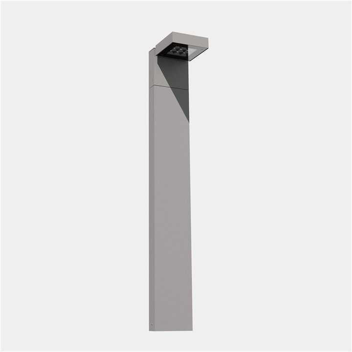 Baliza IP66 Modis Optics 1000mm LED 20 Blanco extra cálido - 2200K DALI-2/PUSH Gris 1004lm Leds C4 AS15-18P8F1DS34