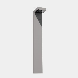 Baliza IP66 Modis Optics 1000mm LED 20 Blanco extra cálido - 2200K DALI-2/PUSH Gris 1062lm Leds C4 AS15-18P8M3DS34