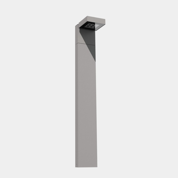 Baliza IP66 Modis Optics 1000mm LED 20 Blanco extra cálido - 2200K DALI-2/PUSH Gris 1062lm Leds C4 AS15-18P8M3DS34