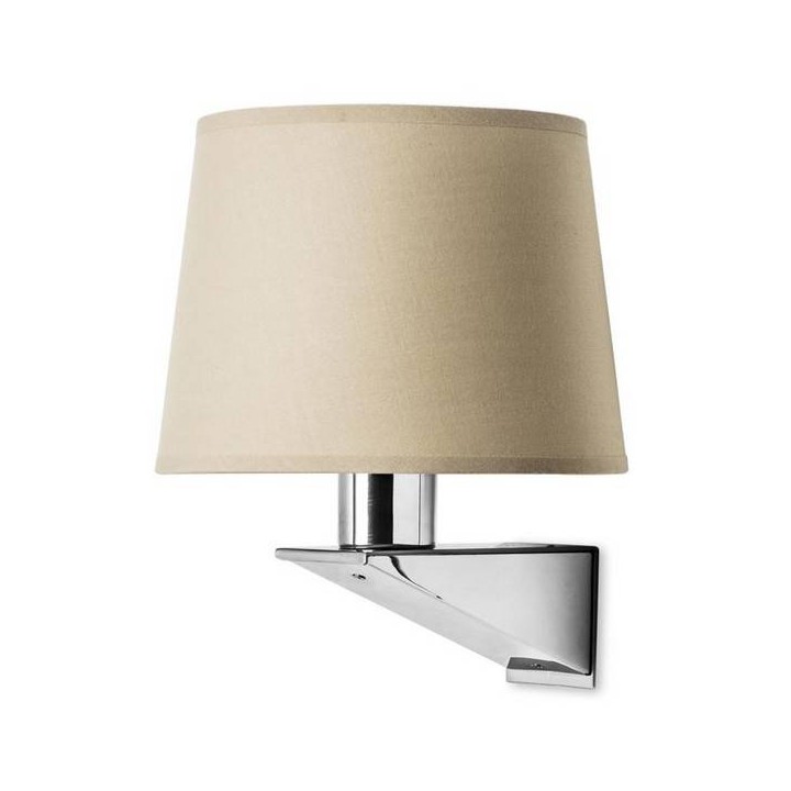 Lampara APLIQUE GLOSS 1 x E27 MAX 60W  NIQUEL SATINADO CRO Leds C4
