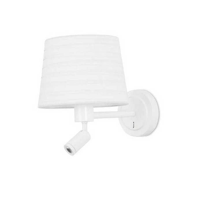 Lampara APLIQUE MICHIGAN 1 x E27 MAX 60W ,1 x LED CREE  1W Leds C4