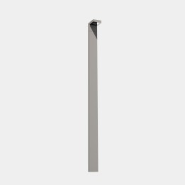 Farola IP66 Modis Optics 2300mm LED 20 Blanco extra cálido - 2200K CORTE DE FASE Gris 932lm Leds C4 AS16-18P8S3XB34