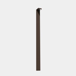 Farola IP66 Modis Optics 2300mm LED 20 Blanco extra cálido - 2200K CORTE DE FASE Marrón 932lm Leds C4 AS16-18P8S3XBJ6