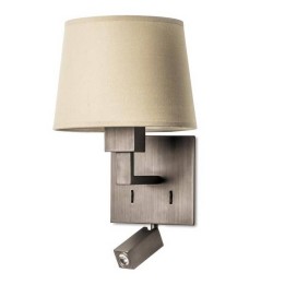 Lampara APLIQUE BALI 1 x E27 MAX 60W ,1 x LED CREE 2.1W  B Leds C4