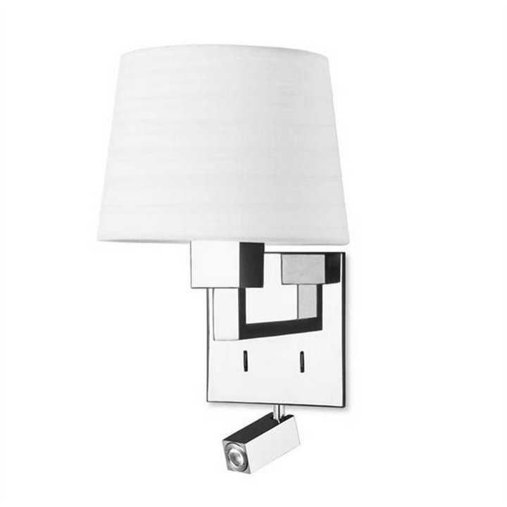 Lampara APLIQUE BALI 1 x E27 MAX 60W ,1 x LED CREE 2.1W  C Leds C4