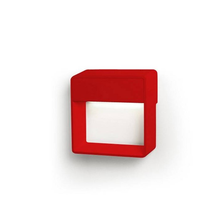 Lampara APLIQUE CELL ME 1 x LED 3,4W  ROJO Leds C4