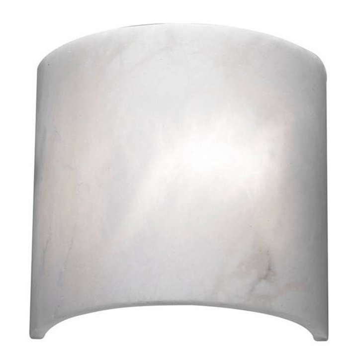 Lampara APLIQUE EVOLUTION 1 x E27 MAX 60W  BLANCO ALABASTR Leds C4