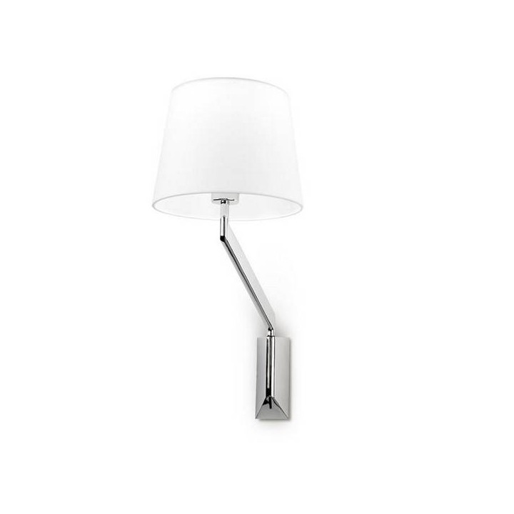 Lampara APLIQUE NEW HOTELS 1 x E27  MAX 18W  CROMO Leds C4