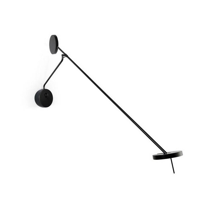 Lampara APLIQUE INVISIBLE 48 x LED 9W  NEGRO MATE Leds C4