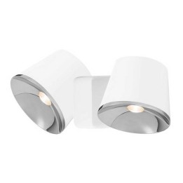Lampara APLIQUE DRONE 2 x LED CREE 14W  BLANCO MATE Leds C4