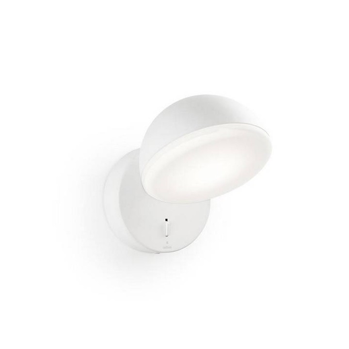 Lampara APLIQUE TALK 1 x LED CREE 6,5W  BLANCO MATE Leds C4